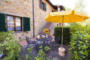 Apartamento, 1 habitación, vistas a la colina, en la zona del jardín | Terraza o patio