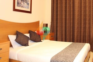 Iron/ironing board, free cots/infant beds, free WiFi