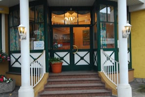 Entrée de l’hébergement