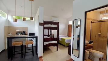 Comfort Studio, Garden View | Pillowtop beds, free WiFi, bed sheets