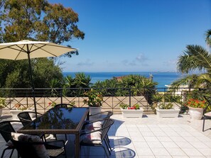 Superior House, 3 Bedrooms, Sea View | Terrace/patio - Villa Helena (Kefalonia)
