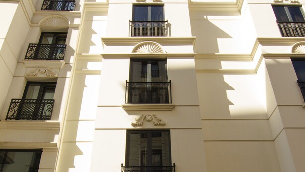A hotel entrance with a sign reading "VERTU HOTEL." - Vertu Hotel (Istanbul)
