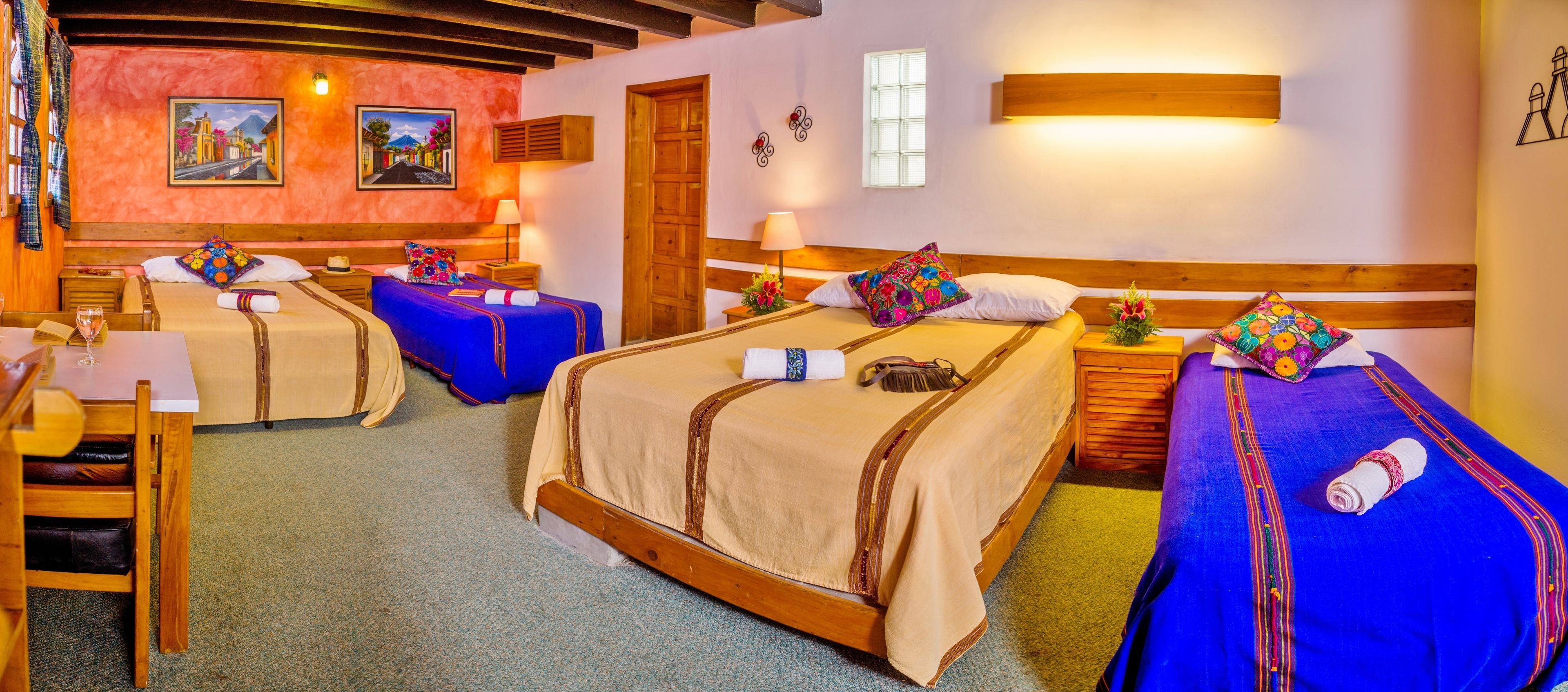 comfort triple room, multiple beds, mountain view | premium bedding, tempur-pedic beds, minibar, in-room safe