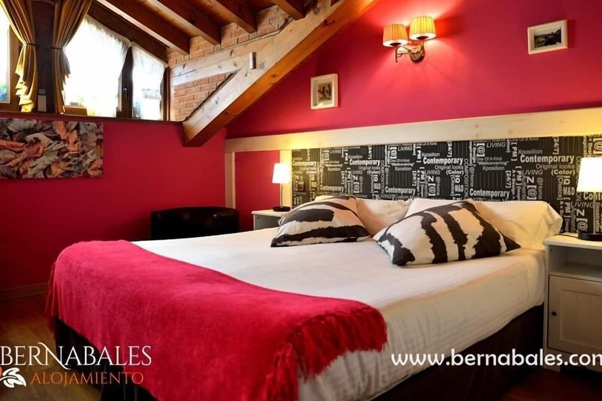 Kamer, 1 twee- of 2 eenpersoonsbedden, en-suite badkamer (Hidromasaje H 6) | 1 slaapkamer