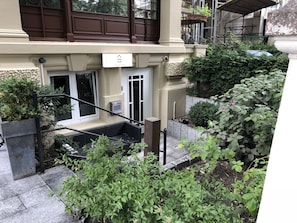 Interior entrance