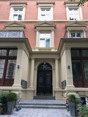 Façade de l’hébergement