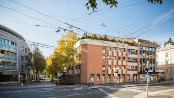 Voorkant van accommodatie