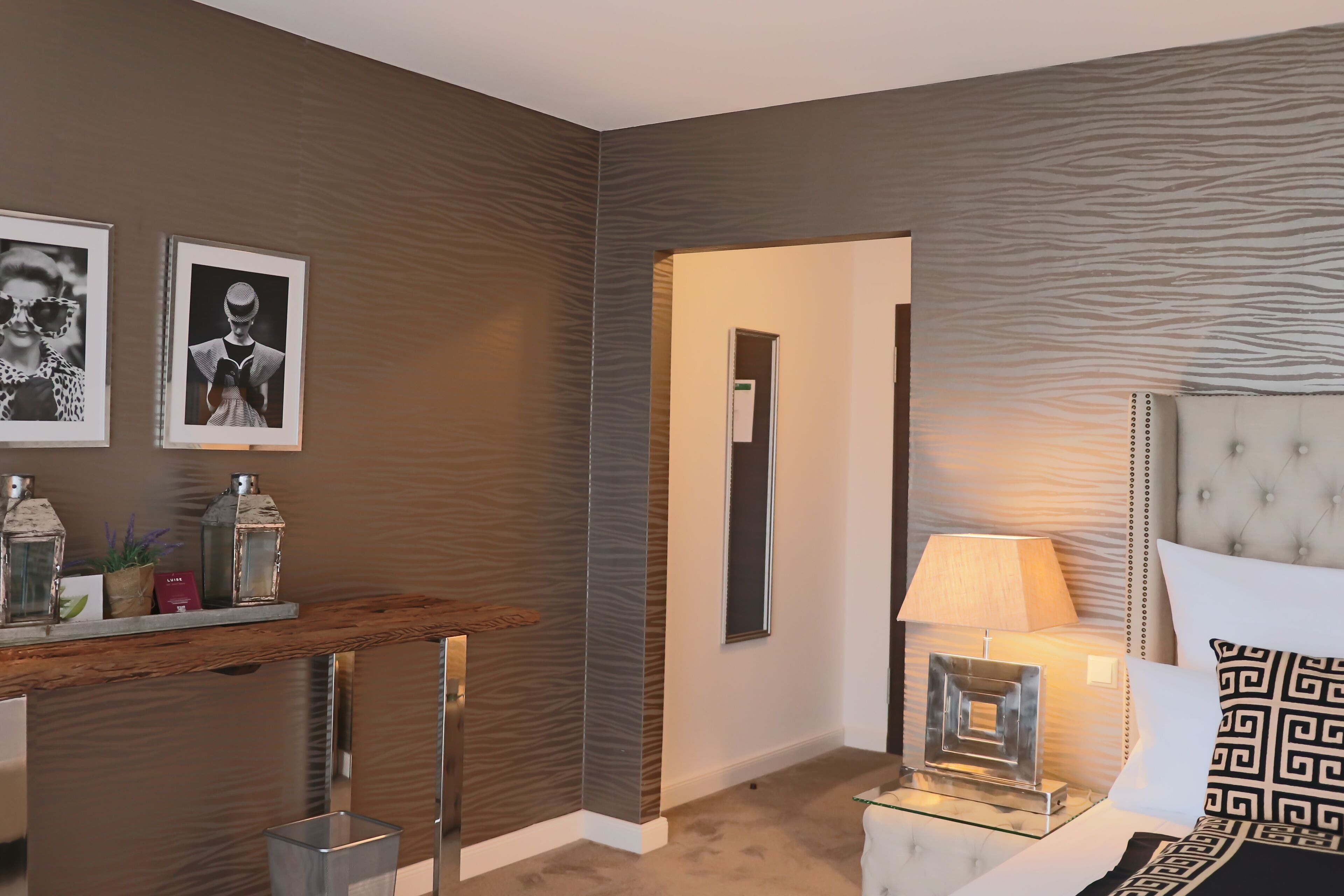 deluxe double room | desk, blackout curtains, soundproofing, iron/ironing board