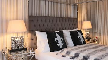 Deluxe-Doppelzimmer | Schreibtisch, Verdunkelungsvorhänge, schallisolierte Zimmer