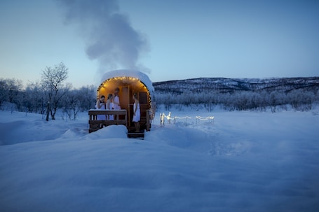 Sauna. Holiday Village Valle