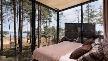 Santa Glass Villa with private hot tub | View from room