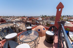 Superior Double Room, Ensuite | Terrace/patio - Riad Mboja Chez Ali Baba (Marrakech)