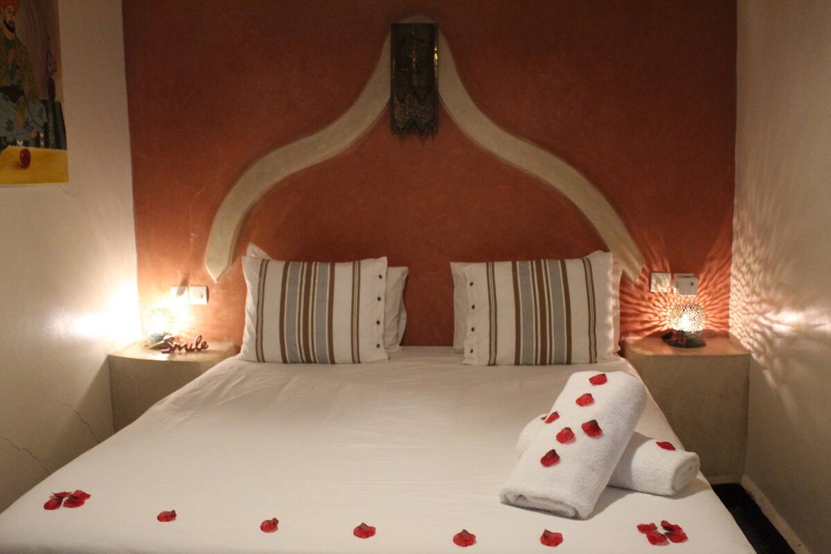 Kamar Double Standar, ensuite | Seprai katun Mesir, seprai premium, brankas, dan tirai kedap cahaya