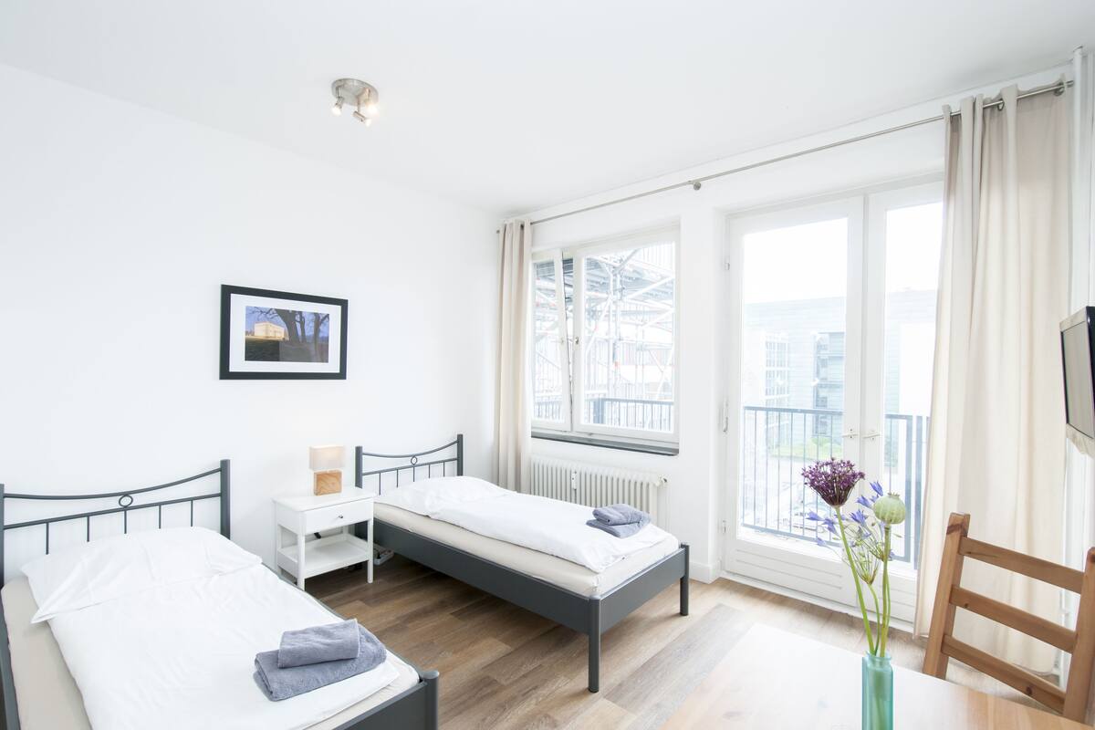Leilighet (Nr. 4 - incl € 29 cleaning fee) | Barnesenger (inkludert) og wi-fi (inkludert)