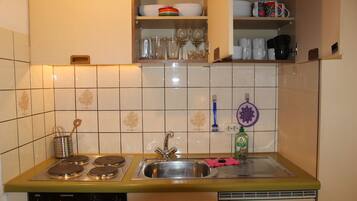 Apartemen, balkon (2) | Dapur pribadi | Lemari es, microwave (berdasarkan permintaan), dan kompor