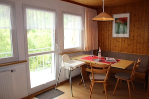 Restauration dans la chambre