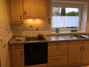 Kühlschrank, Herdplatte, Geschirrspüler