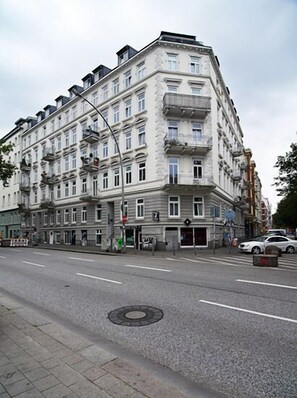 Voorkant van accommodatie