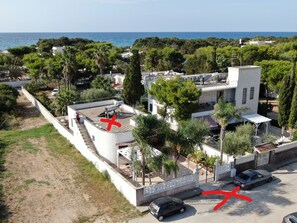 Voorkant van accommodatie