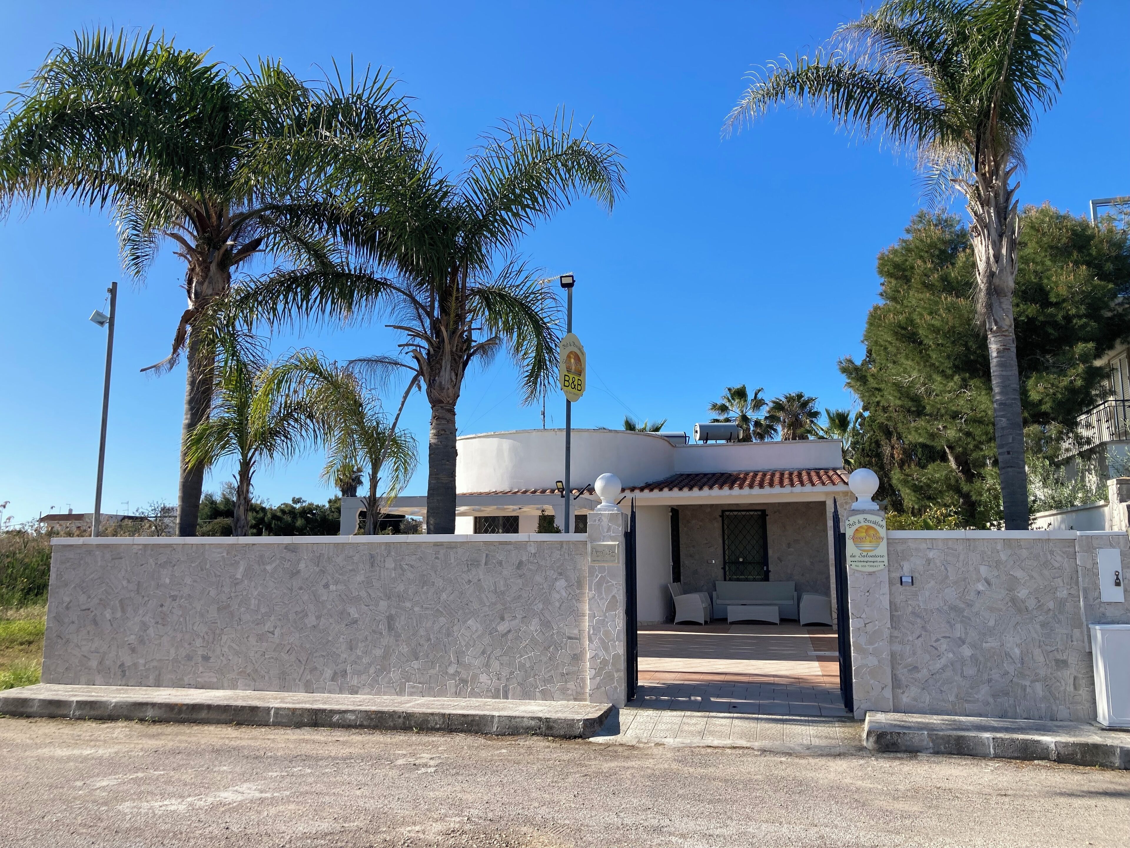 Fachada da propriedade