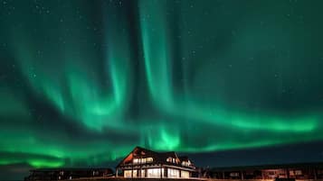 Utsikt fra overnattingsstedet