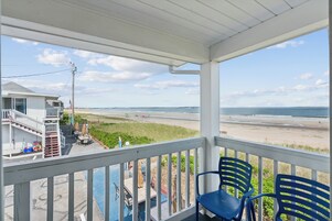 Double Room, 2 Double Beds, Beachfront | Free WiFi, bed sheets