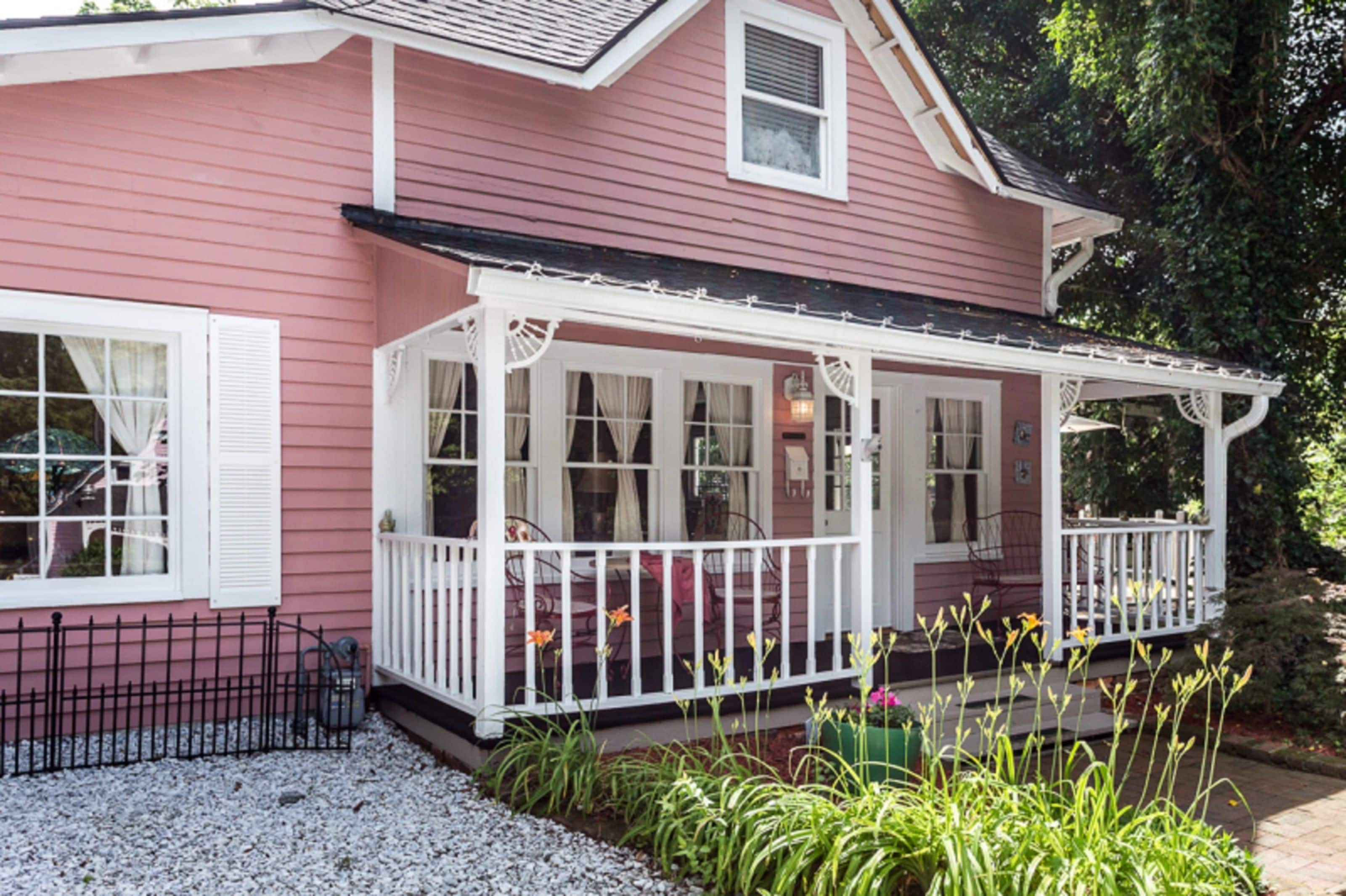 Voorkant van accommodatie