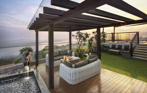 Presidential Suite, River View | Terrace/patio - DoubleTree by Hilton Goa-Panaji (Panaji)