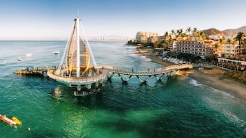 Beach nearby, beach towels