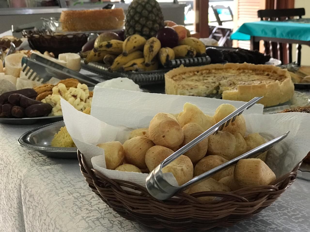 Desayuno estilo bufé