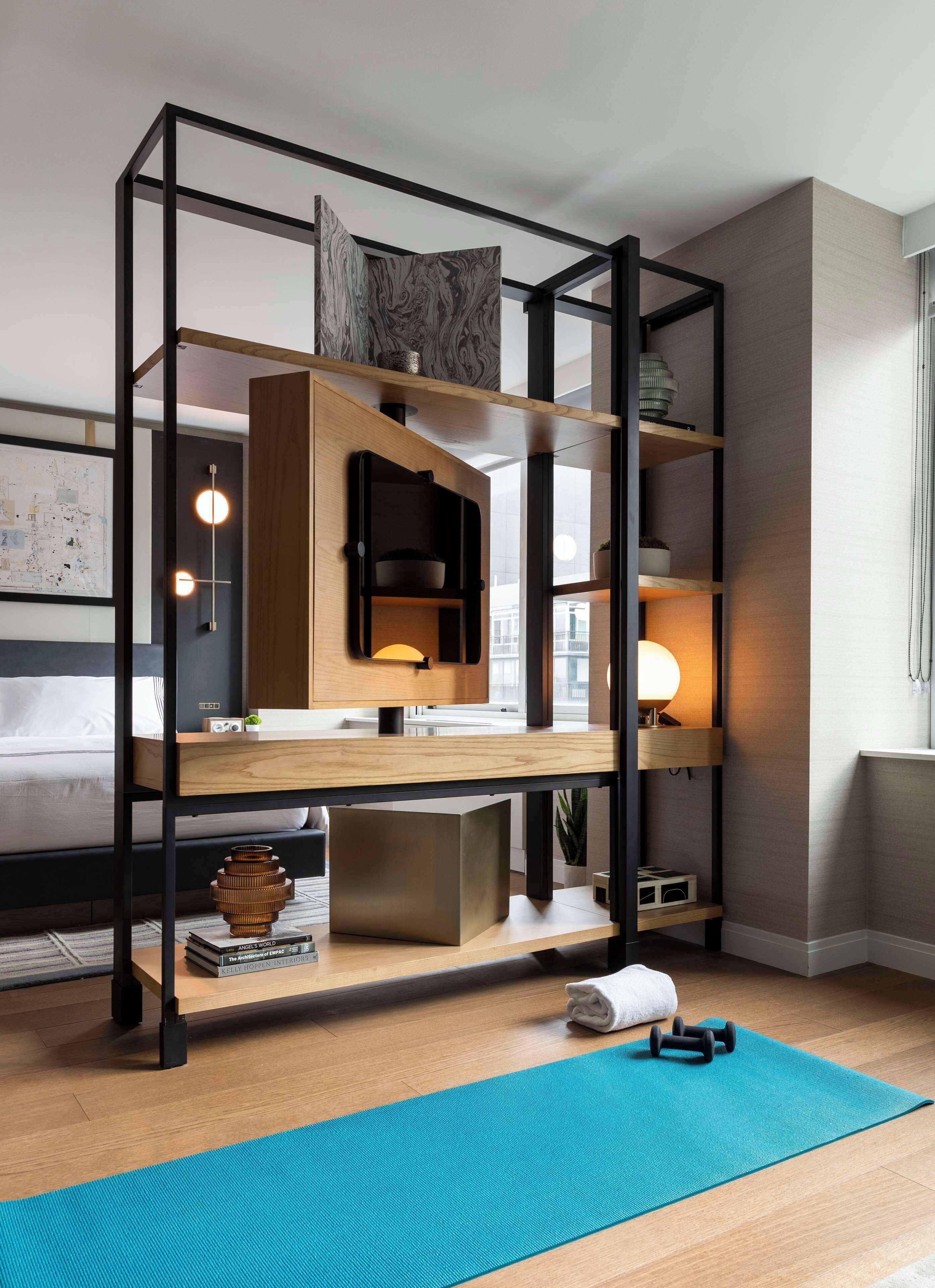 in-room safe, laptop workspace, iron/ironing board