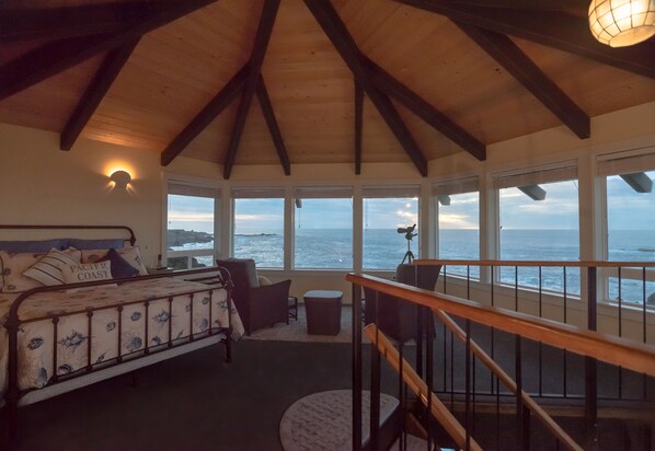 Vue depuis l’hébergement