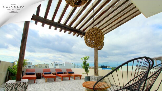 View from property - Hotel Casa Mora (Playa del Carmen)