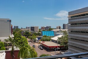 Premium appartement | Uitzicht vanaf balkon