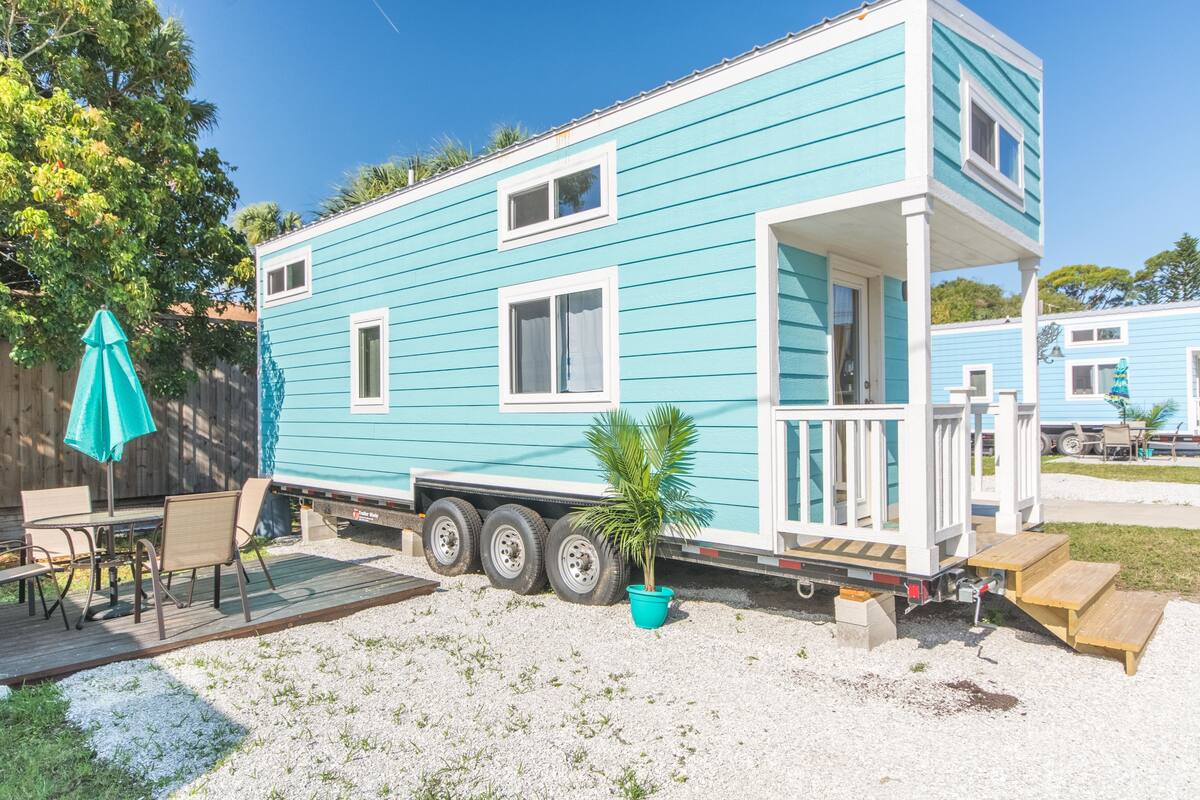 Hytte, 2 soverom (Tiny House - Aqua Oasis) | Utsikt fra rommet