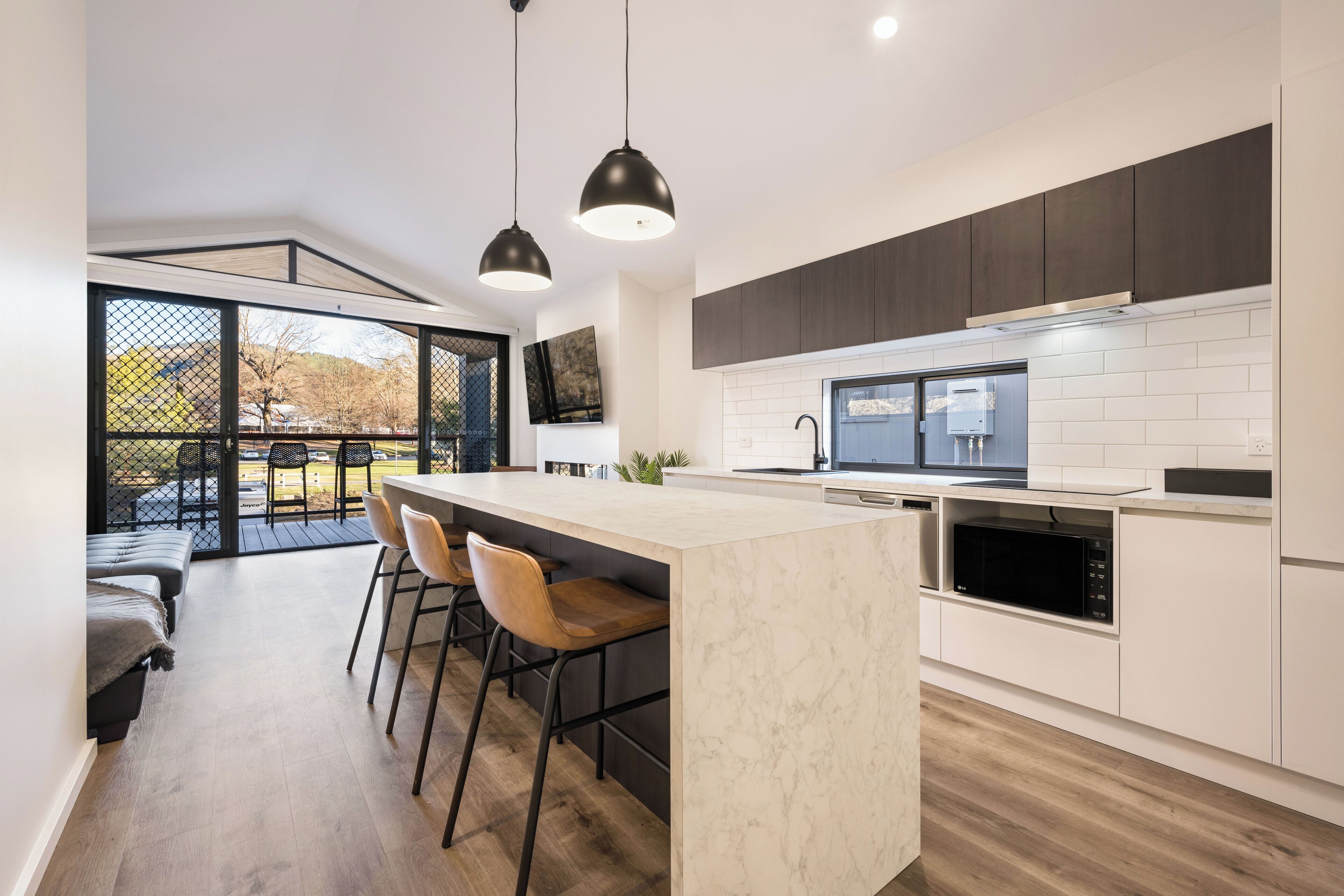 Luxury-Ferienhütte, 2 Schlafzimmer | Wohnbereich