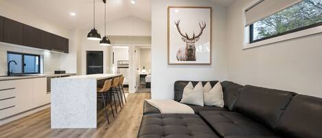 Luxury Villa, 2 Bedrooms | Living area | Flat-screen TV, DVD player
