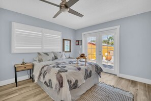 1 soverom, strykejern/-brett, wi-fi (inkludert) og sengetøy