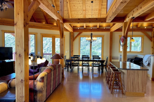 Main floor, open floor plan