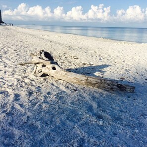 Sun-loungers, beach towels
