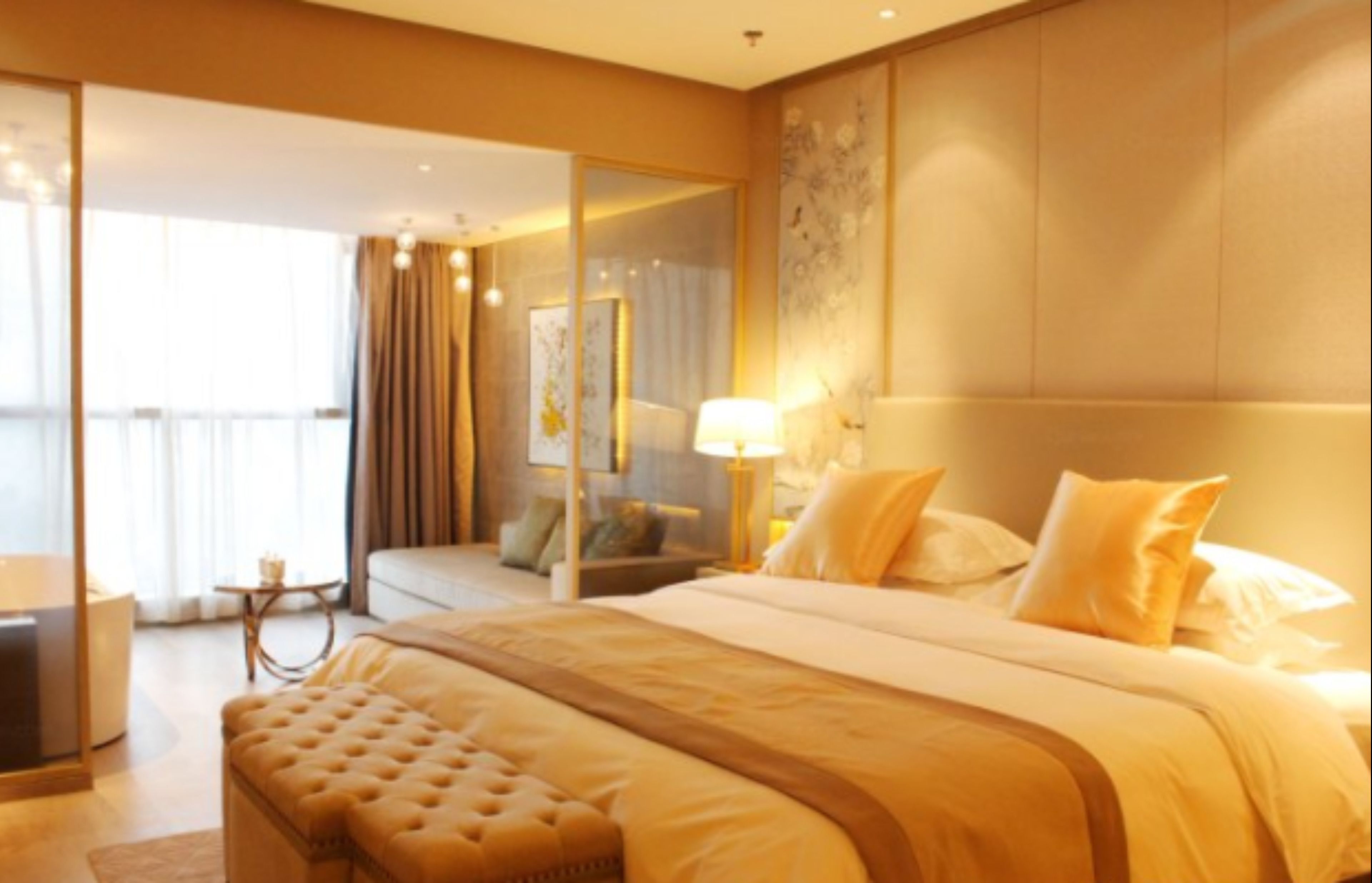 deluxe double room with sea view | minibar, in-room safe, desk, blackout curtains