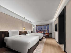 Minibar, in-room safe, desk, blackout curtains