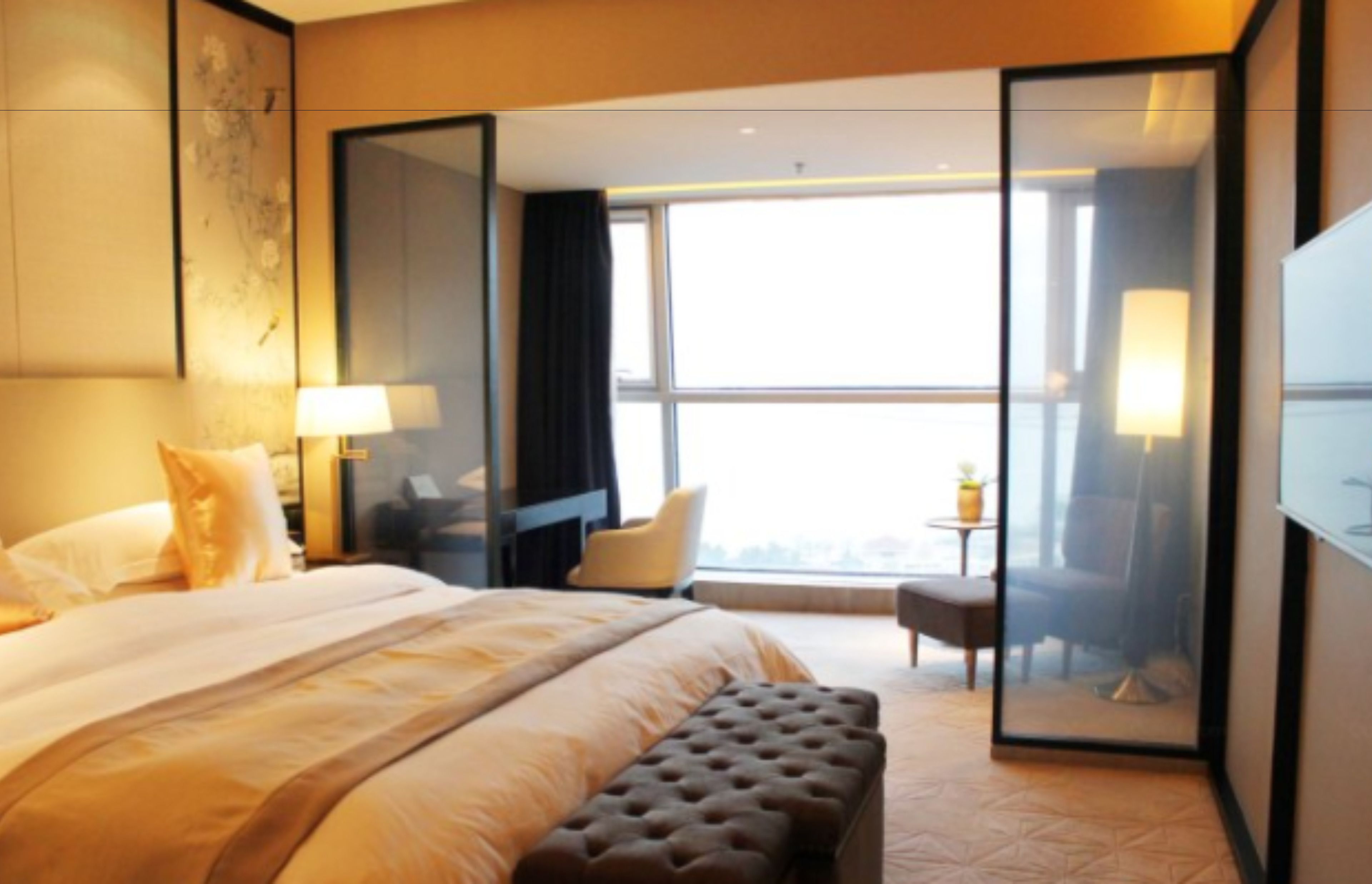 business suite | minibar, in-room safe, desk, blackout curtains