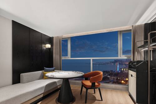 Minibar, in-room safe, desk, blackout drapes