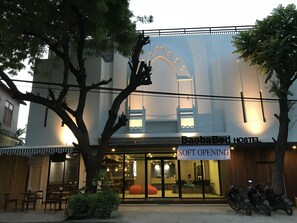 Entrada al alojamiento