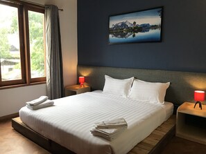 Kamar Double atau Twin, 1 Tempat Tidur Double atau 2 Tempat Tidur Twin | Minibar, brankas, dan Wi-Fi gratis