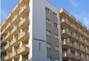 Fassade der Unterkunft