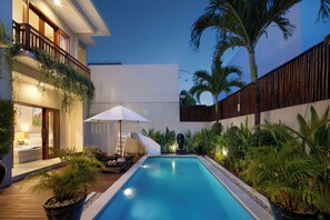 4 Bedroom Private Pool Villa Water Slide | Terrace/patio