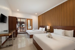 4 Bedroom Private Pool Villa Water Slide | 4 bedrooms, premium bedding, in-room safe, desk - Daha Mansions Seminyak (Seminyak)