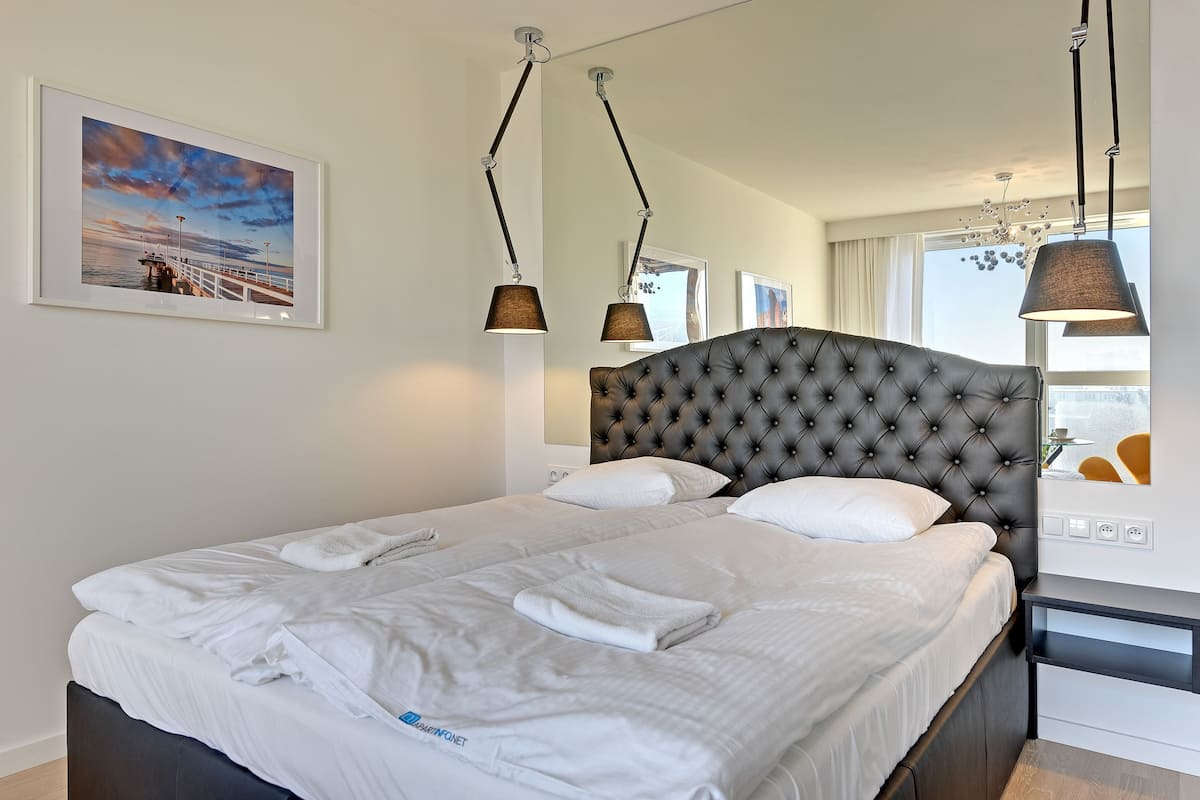 Studio, parveke (with parking - 45B) | Silitysrauta/-lauta, ilmainen Wi-Fi